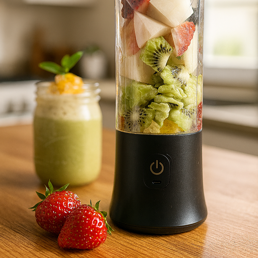 mixeur portable glacon fraise kiwi