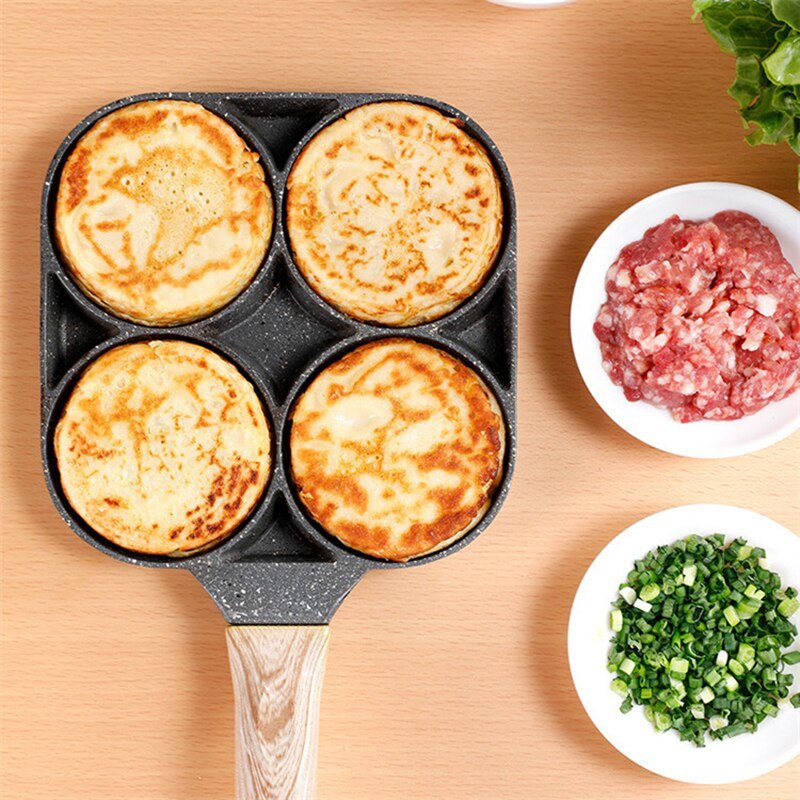 poele a pancake quatre compartiment