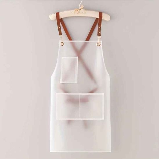 tablier cuisine blanc