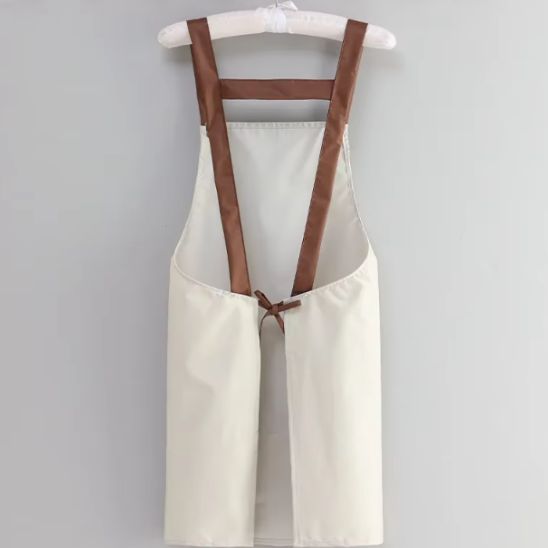 tablier de cuisine blanc