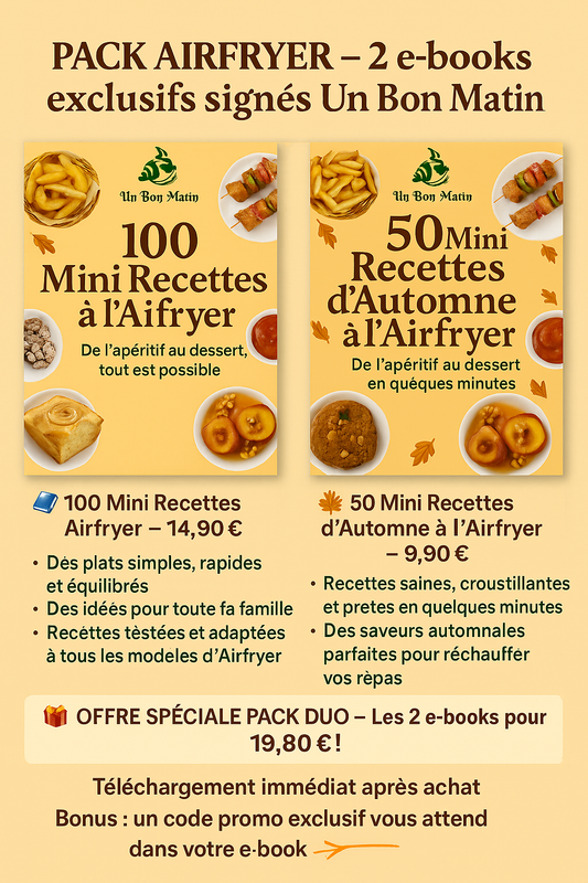 ebook airfryer pack offre