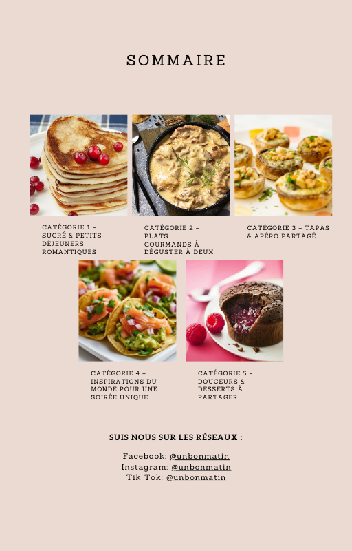 25 Mini Recettes de Saint-Valentin à l'Airfryer