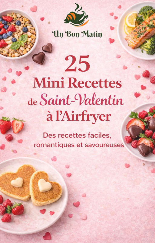 25 Mini Recettes de Saint-Valentin à l'Airfryer