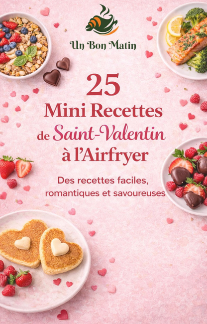 25 Mini Recettes de Saint-Valentin à l'Airfryer
