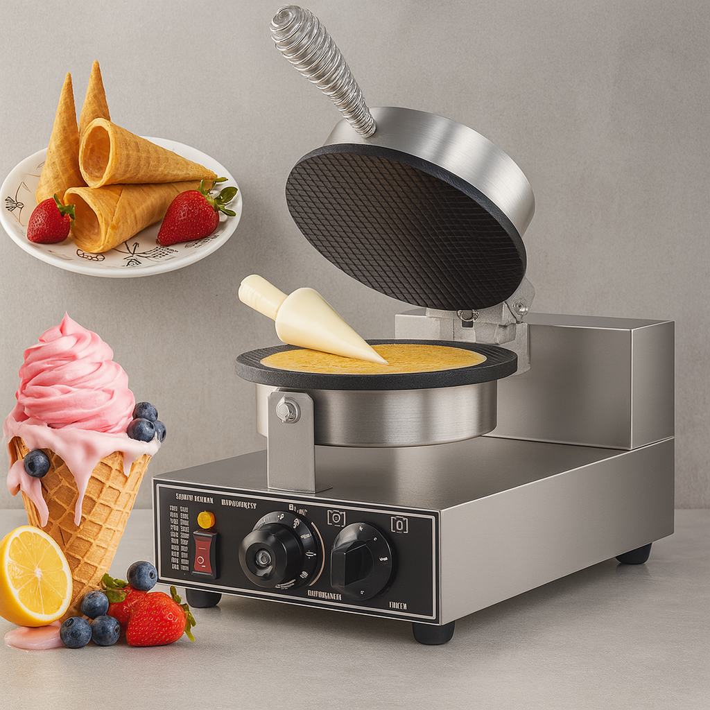 gaufrier professionnel glace