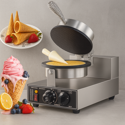 gaufrier professionnel glace