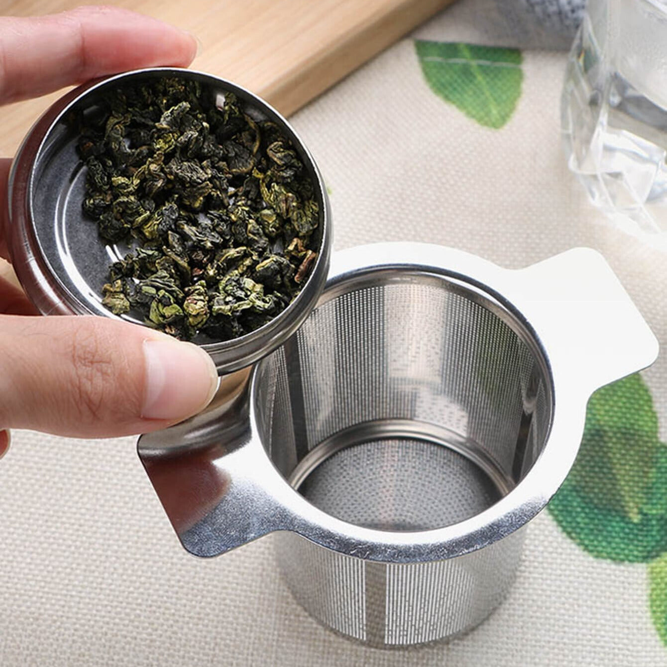 infuseur a the preparation