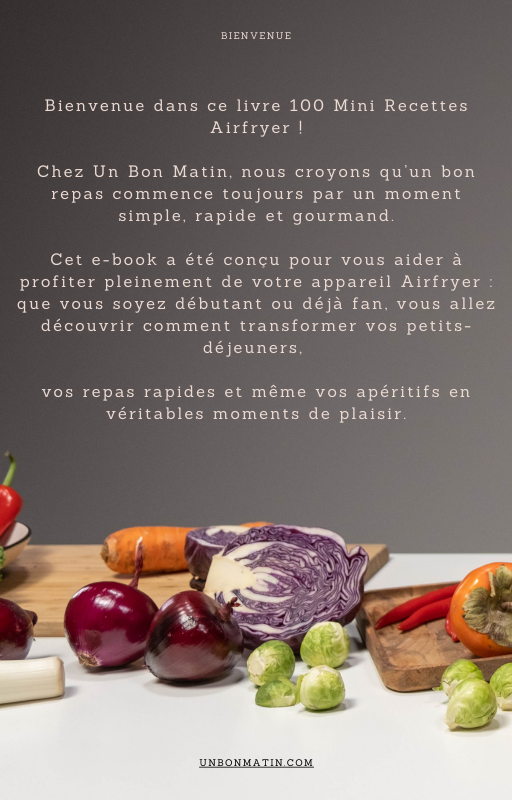 mini recette airfryer ebook