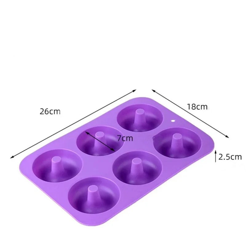 moule pour donuts violet caracteristique