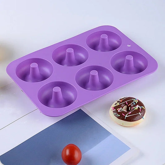 moule pour donuts violet