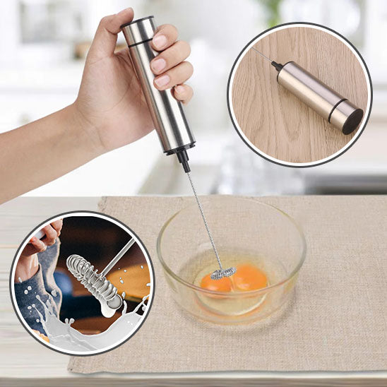 mousseur a lait utilisation oeuf mixture