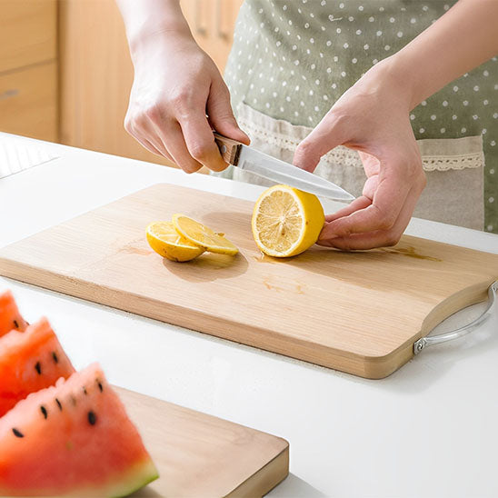 planche a decouper citron