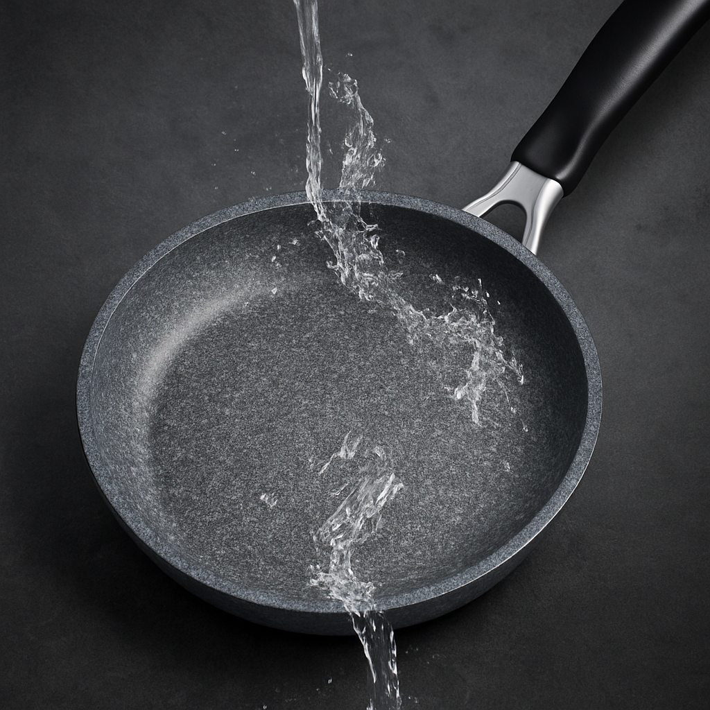 poele wok table nettoyage