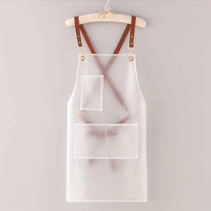 tablier cuisine blanc