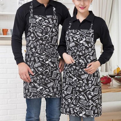 tablier cuisine petit dejeuner femme homme