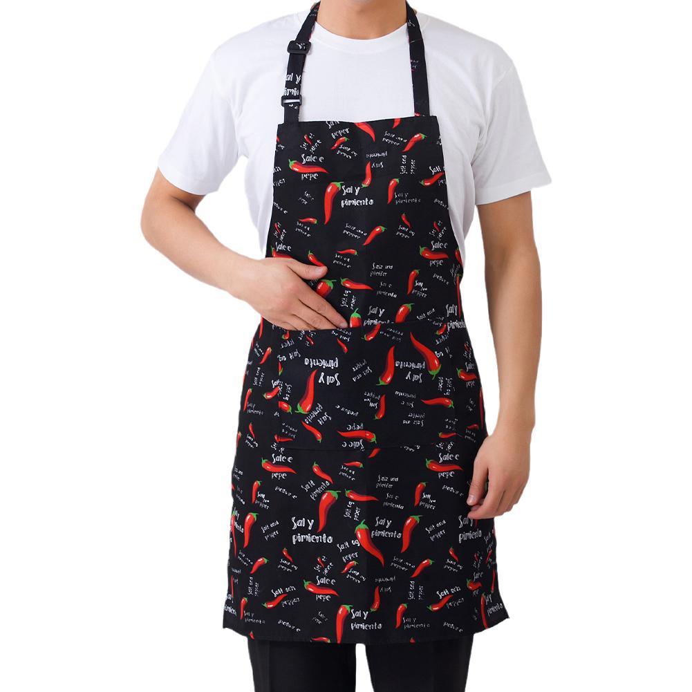 tablier cuisine piment rouge