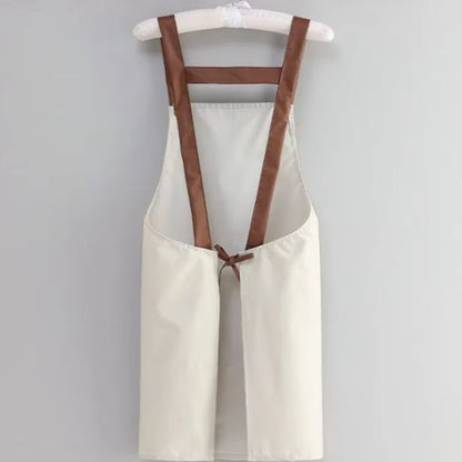 tablier de cuisine blanc