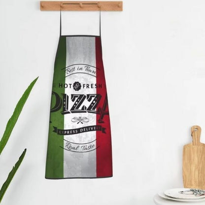 tablier de cuisine italien demonstration