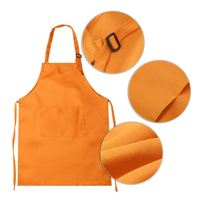 tablier de cuisine orange dimensions