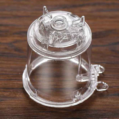 theiere en verre arriere vide retourner